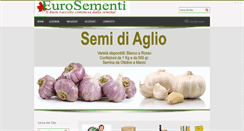 Desktop Screenshot of eurosementi.it