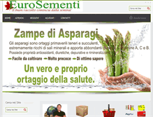 Tablet Screenshot of eurosementi.it